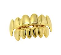 OHPHCALL Hip Hop Jewelry And Bottom Set Shiny Grill For Party Costume And Everyday Use