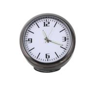 OHPHCALL Horloge à Clip Finition Soignée Grand Affichage Numérique en Abs Blanc Accessoire Élégant pour Grille D'aération de Voiture pour Tableau de Bord Automobile