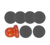 OHPHCALL Lime à Ongles pour Chien en Bois avec Disques Abrasifs Remplaçables, Poignée Ergonomique Robuste pour Toilettage en Salons et Pension pour Petits Chiens