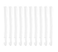 OHPHCALL Lot de 20 Moules en Silicone Lisses pour Résine Époxy, Kit de Moules pour Crochet Tricot DIY, Accessoires pour Créations Artisanales