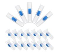 OHPHCALL Lot de 20 Régulateurs de Perfusion en Plastique Blanc, Limiteurs de Débit Design Ergonomique pour Infusion Constante en Milieu Hospitalier
