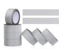 OHPHCALL Lot de 20 Rouleaux de Ruban Adhésif Washi Pailleté en Papier Opp pour Loisirs Créatifs et Emballage Présent Surface Brillante et Design Scintillant