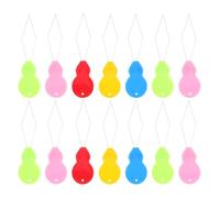 OHPHCALL Lot de 200 Enfile-aiguilles en Plastique de Courge, Compact et Pratique pour Machine à Coudre et Point de Croix, Amateurs de Broderie Couleur Aléatoire