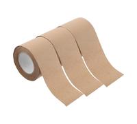 OHPHCALL Lot de 3 Rubans Adhésifs Activés par Eau en Papier Kraft 60mm, Application Lisse, pour Encadrement de Papier Aquarelle et Affiches en Galerie
