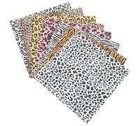 OHPHCALL Lot de 8 Films de Transfert Thermique en Pu 12x12 Pouces pour Décoration DIY de Vêtements, Motifs Délicats et Effets Décoratifs