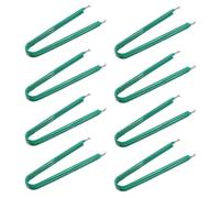 OHPHCALL Lot De 8 Outils D'Extraction De Puces IC, Extracteur De Composants En Fer Et Plastique, Forme En U, Pour Circuits Intégrés De Voiture, Vert, Soudage