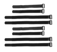 OHPHCALL Lot de 8 Sangles en Nylon pour Vélo VTT - 4 X 30 Cm et 4 X 20 Cm - Sangles de Fixation Robustes pour Porte-Bagages, Accessoires de Transport et Arrimage Sécurisé des Bagages