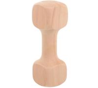 OHPHCALL Mâcher pour Chien en Bois Forme Haltère, Interactif et Portable, pour L'éducation Divertissement des Chiots