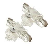 OHPHCALL Manette De Jeu pour Smartphone Tirs, Déclencheur Mobile, Accessoire Transparent, Pince Réglable, Compatible Téléphone Portable, Jeu Shooting, Ensemble 2 Pièces