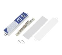 OHPHCALL Mezuzah Décorative avec Texte Sacré Et Écriture Hébraïque Étui Spirituel pour Maison Juive Ornements Symboliques