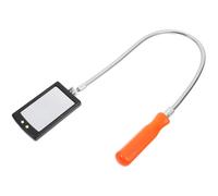 OHPHCALL Miroir d'Inspection Flexible LED Éclairage 360° en Acier Inoxydable Outil Mécanique pour Mécanicien Contrôle sous Véhicule Poignée Ergonomique pour Atelier Automobile