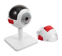 OHPHCALL Modèle Anatomique en Pvc Léger Blanc de Globe Oculaire Agrandi 3x Structure Réaliste pour Recherche Médicale et Affichage Hospitalier
