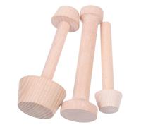 OHPHCALL Moule à Tarte en Matériaux Synthétiques 3pcs sans Odeur pour Pâtisserie Maison Diy, Ustensile pour Cuisson et Préparation de Mini Tartes