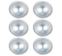 OHPHCALL Moules à Gâteaux Conduction Thermique Supérieure en Alliage D'aluminium 6 Pièces et, Moules Demi- pour Pâtisserie pour Dessert et Pudding