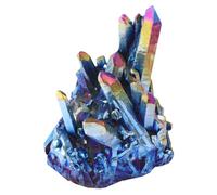 OHPHCALL Ornement en grappe de Cristal pour Aquarium DIY Crafts, décoration de Bureau avec Pierre pour Pot de Fleurs, Plusieurs Styles, Poids 70g, Multicolore plaqué Plusieurs Styles