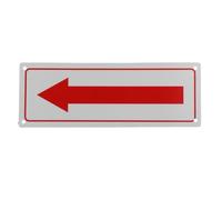 OHPHCALL Panneau de Flèche en Alliage D'aluminium pour Signalisation de Sécurité, Installation Facile, Haute Visibilité, pour Écoles et Espaces Intérieurs