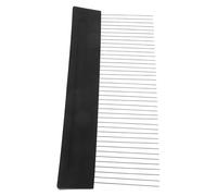 OHPHCALL Peigne à Aiguilles en Acier Inoxydable pour Création de Textures Précises, Outil Polyvalent pour Peinture Décorative Murale Intérieure Noire, pour Finitions Artistiques