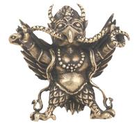 OHPHCALL Pendentif Design Antique pour Porte-clés en Laiton Oiseau Vintage Délicat Léger et Résistant la Rouille, pour Bureau ou Présents Collègues