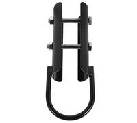 OHPHCALL Pince Accessoire de Fixation Sécurisé pour Corde D'entraînement en Acier Inoxydable Noir pour Corde d'escalade et Battle Rope, pour Entraînements en Salle de Sport