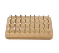 OHPHCALL Planche Perforée Bois Jeu de Bâtonnets pour Rééducation Main, Exercice Coordination Œil-main et Motricité Fine, Usage Domicile et Centres de Rééducation, Adapté aux Garçons