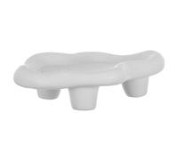 OHPHCALL Plateau De Bijoux en Céramique Décoratif Cloud Forme pour La Vanité Plat De Bijou Esthétique Plaque De Plaque De Cale De Bague Mignon Plate De Clé pour La Décoration Intérieure