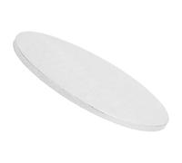 OHPHCALL Plateau Rond 40 CM en Aluminium Base Blanche, Assiette à Gâteau Réutilisable, pour Pièces Montées, Mariages et Célébrations