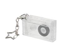 OHPHCALL Porte-clés Accessoire Rétro Vintage en Acrylique Cassette Léger avec Décoration pour Usage Quotidien ou Paquet à Main pour Amateur de Musique