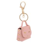 OHPHCALL Portefeuille Chat en PU Léger et Facile à Nettoyer, Porte-clés Dessin Animé Rose en Alliage de Zinc, Mini Portefeuille pour Tout-Petit, Accessoire Mignon pour Filles
