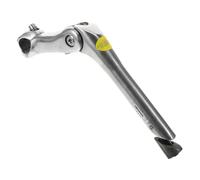 OHPHCALL Potence de Vélo VTT 22,2 Mm en Alliage D'aluminium Argenté, Rehausseur de Guidon Réglable pour Posture de Conduite Confortable sur Terrains Variés