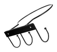 OHPHCALL Présentoir de Basket-Ball Mural en Fer Noir, Porte-Ballon Multifonction, Installation Facile, Adapté aux Ballons et Volley-Ball, Étagère Murale pour Rangement à Domicile