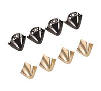 OHPHCALL Protège-Talons Hauts, Protections métalliques pour Chaussures Pointues, Lot de 4 Paires, Protection Anti-Coups de Pied, Accessoires pour Chaussures à Talons Hauts