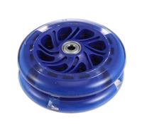 OHPHCALL Roues de Trottinette Électrique Lumineuses en PU Haute Élasticité et Résistantes à l'usure, Lot de 2 Pièces Adaptées aux Routes en Béton et Places