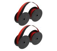 OHPHCALL Ruban de machine à écrire double bobine 2pcs plastique léger compatible GR24 GR41 GR42 GR51 résistant pour documents professionnels