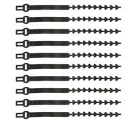 OHPHCALL Sangles Flexibles en Caoutchouc pour Arbres Fruitiers, 10 Pièces, Attache Branche Réglable pour Formation et Soutien des Jeunes Plants