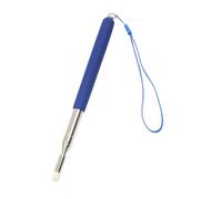 OHPHCALL Stylo Tableau Rétractable Acier Inoxydable Pointeur Enseignement Portable pour Formation et Bleu