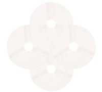 OHPHCALL Support de Cuisson en Oxyde D'aluminium Blanc 4pcs pour Four Poterie et Céramique, Résistant et Pratique Création D'objets en Argile