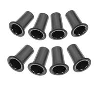 OHPHCALL Tube de Port pour Haut-Parleur en Abs Noir 40mm, Ensemble de 8 Pièces pour Projet de Construction D'enceinte Amélioration des Graves et Faible Distorsion