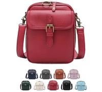 Ohphnt 2025 New Crossbody Leather Bag,urvashi Crossbody Leather,upgrade Vintage Anti-theft Handbags and Purses, Cross Body for Women,with Built In Wallet, With 10 Card Slots-C