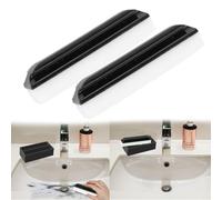 Ohphnt Beard Sponge for Cleaning Sink,Éponge Nettoyante pour Cheveux Barbe - Brosse De Nettoyage pour Évier,Outil De Nettoyage Antidérapant pour Toilettes, Éviers, Machines À Laver