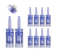 OHREN 10 pièces, 36 aiguilles, cartouches d'aiguilles de remplacement pour Dermapen électrique, Micronéedling, stylo auto Dermapen, compatible avec derma pen