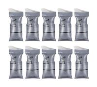 OHREN Urinoir Jetable 10 Pièces,Super Absorbant,Pisse Debout Femme,Toillettes d'Urgence Déplacements,Camping,Voyages,Embouteillages,Pot de Chambre pour Adulte,Portables Hommes et Enfants (700 ml)