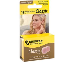 Ohropax Auric Cap Wax 12Pcs