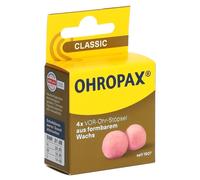 OHROPAX Classic bouchons d’oreilles cire moulable anti-bruit x4 Bouchons D'Oreille 4 pc(s)