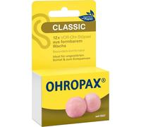 Ohropax Classic Cire Bouchons d'oreille 12 pces
