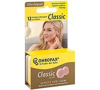 Ohropax Lot de 12 bouchons d'oreilles classiques