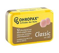 Ohropax – Bouchons d'oreille – Emballage Présentation – 12 pièces
