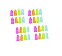 OHROPAX Lot de 32 bouchons en mousse colorée