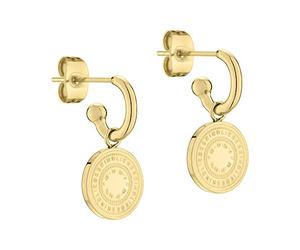 Ohrring mit Anhänger aus Edelstahl