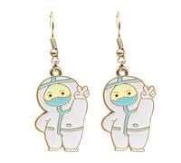 Ohrringe Für Mädchen Creolen mit beliebten, leicht zu tragenden Accessoires für den Alltag, die Ihrem Look einen Hauch von Helligkeit verleihen! Ohrringe Sechseck (A, 2.2cm)