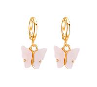Ohrringe Mädchen Clips Glitzer Trend mit einer breiten von Ohrringen, kontrahiert, zeigen Temperament, zarte Volldiamant-Zirkon-Ohrringe Vintage Ohrringe Silber (One Size)